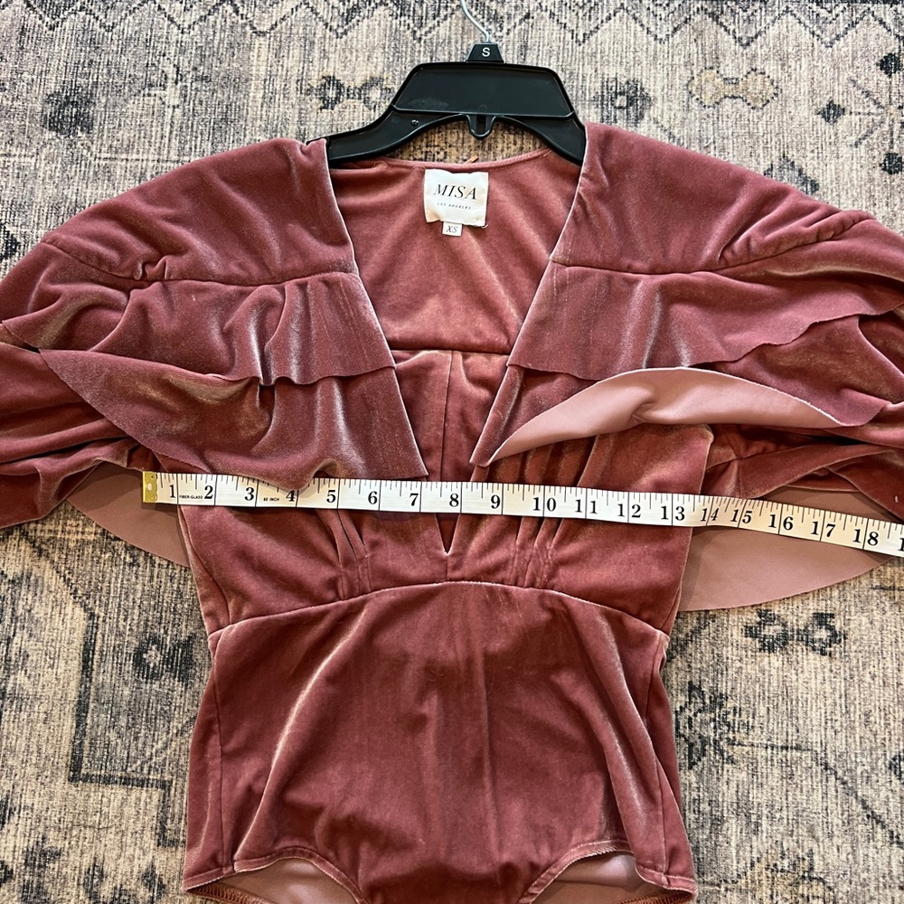 Miss Los Angeles women’s 2 piece velvet set size XS - Picture 9 of 15